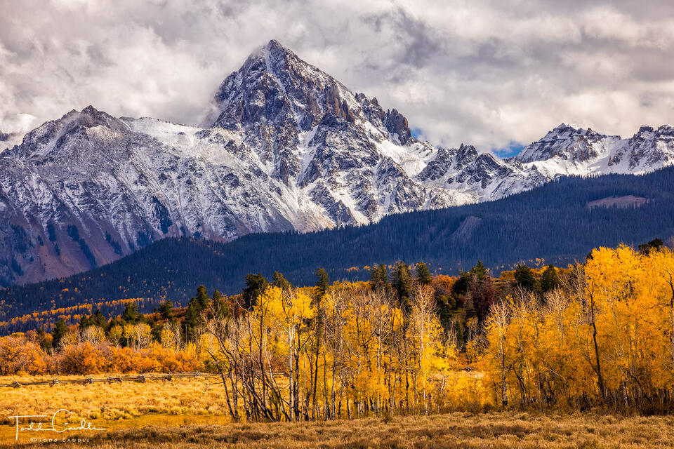 Mount Sneffels Autumn print