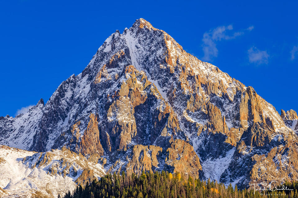Mount Sneffels Summit Pyramid print