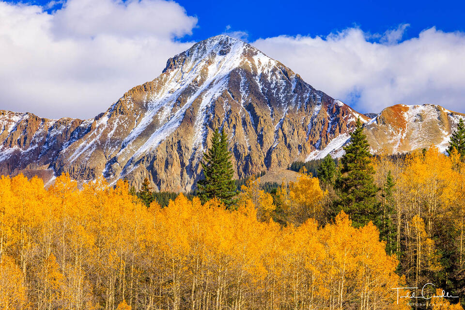 Middle Peak Fall print