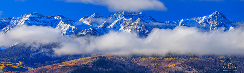 Winter Above / Autumn Below (Panorama) print