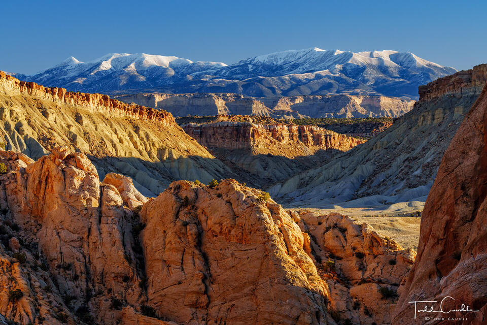 Morning Along the Burr Trail print