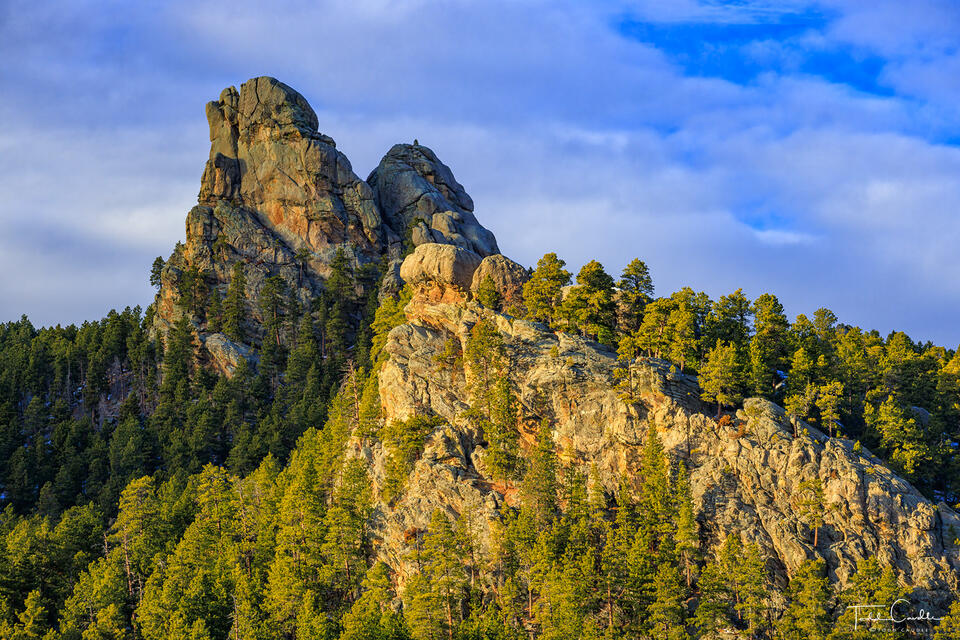 Doane Mountain Evening Light print