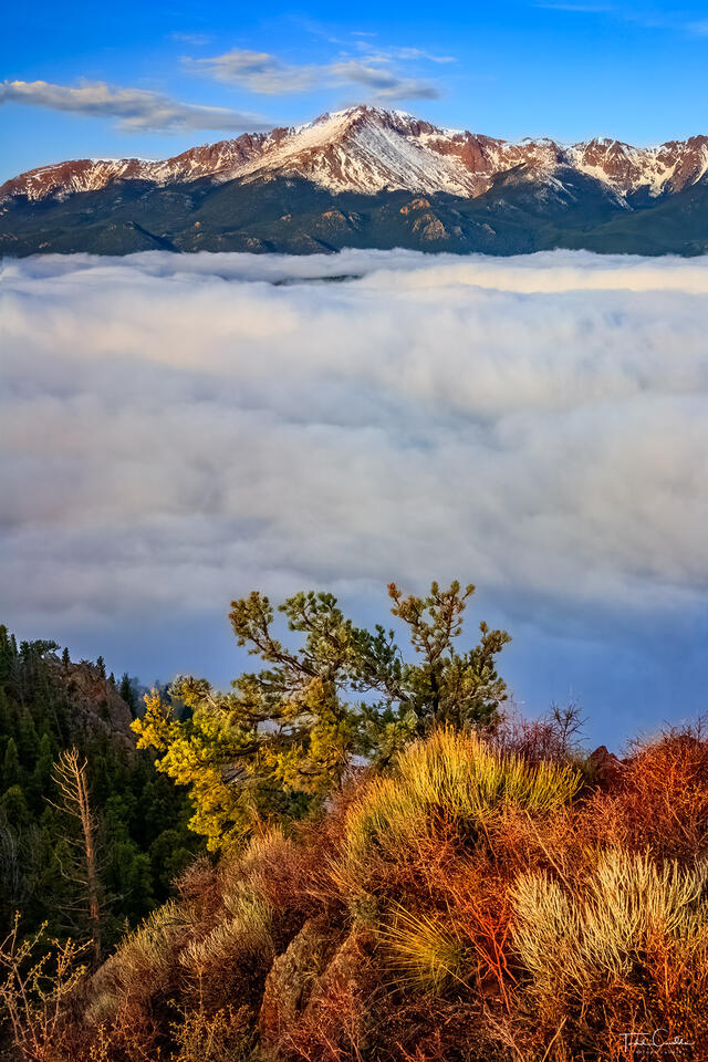Pikes Peak from High Point print