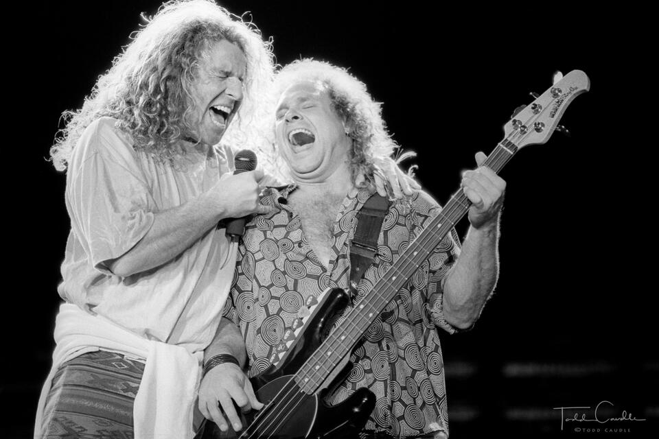 Sammy Hagar & Michael Anthony, Van Halen print