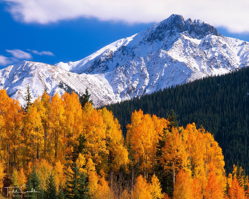 Sultan Mountain Autumn print