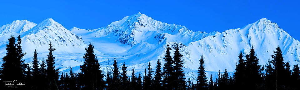 Twilight Panorama print