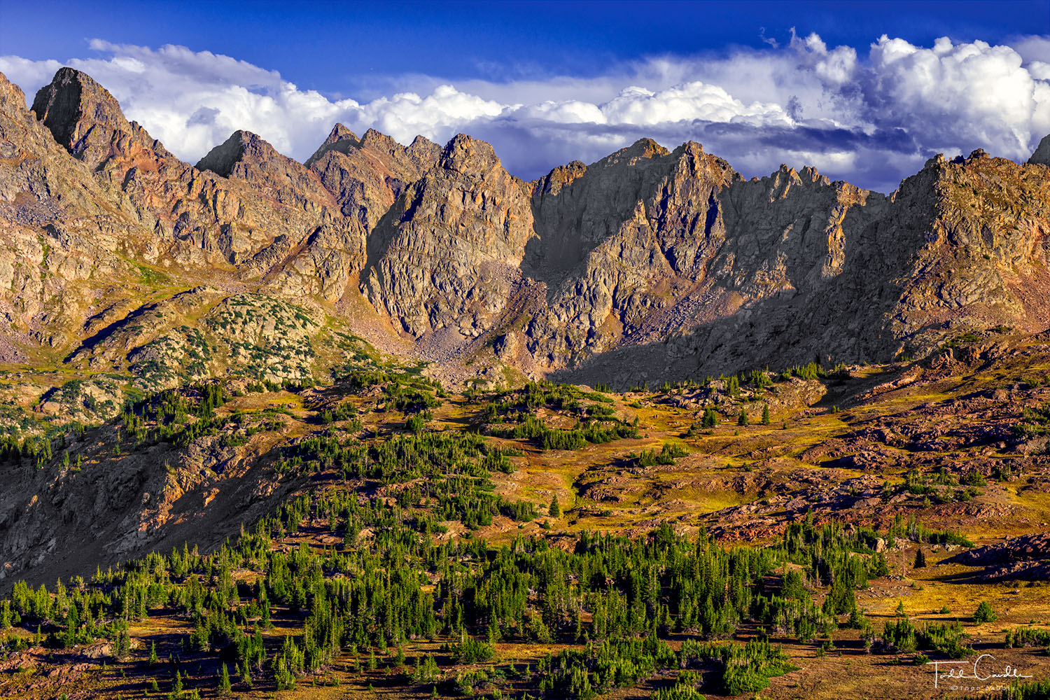 Cataract Creek Headwall The Gore Range boasts none of Colorado's more famous and oft-visited fourteeners, but instead contains an unimaginable number...