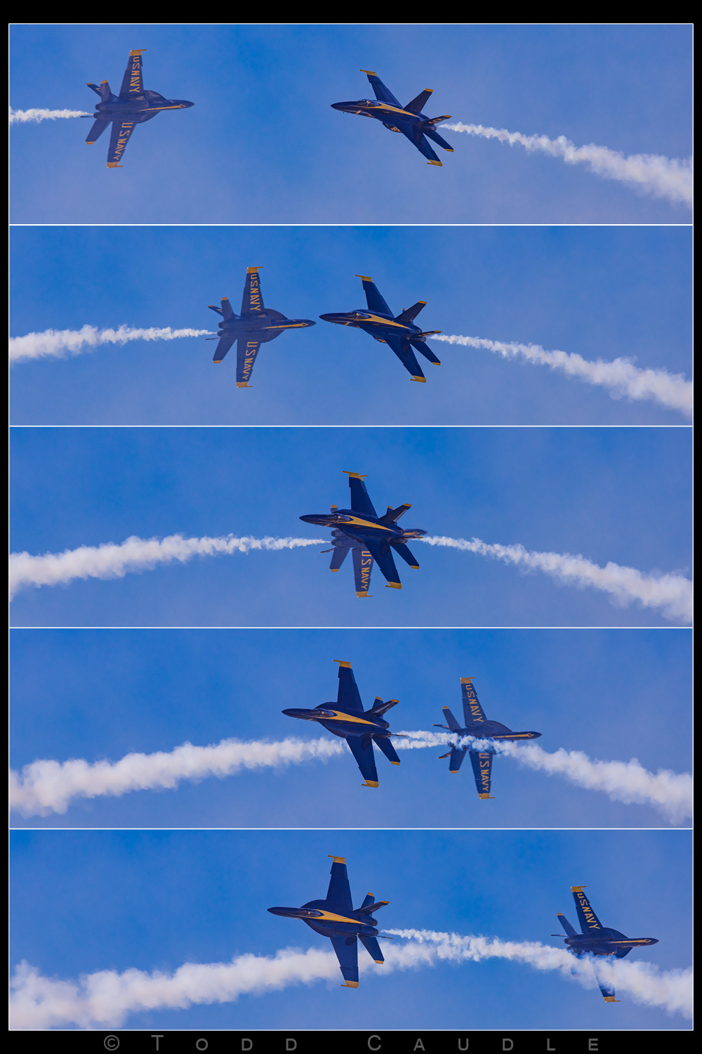 The Navy Blue Angels perform at the 2021 Great Colorado Air Show in their F/A-18E Super Hornets. In this series, two pilots fly...