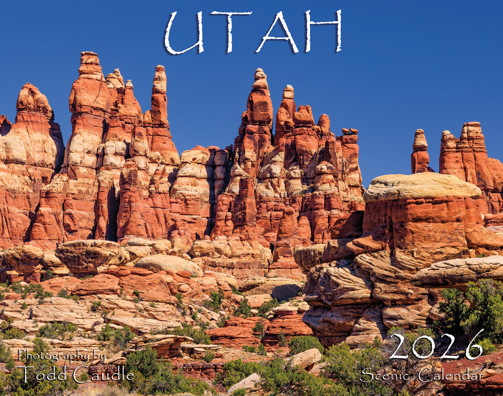 Utah 2026 Wall Calendar | Skyline Press