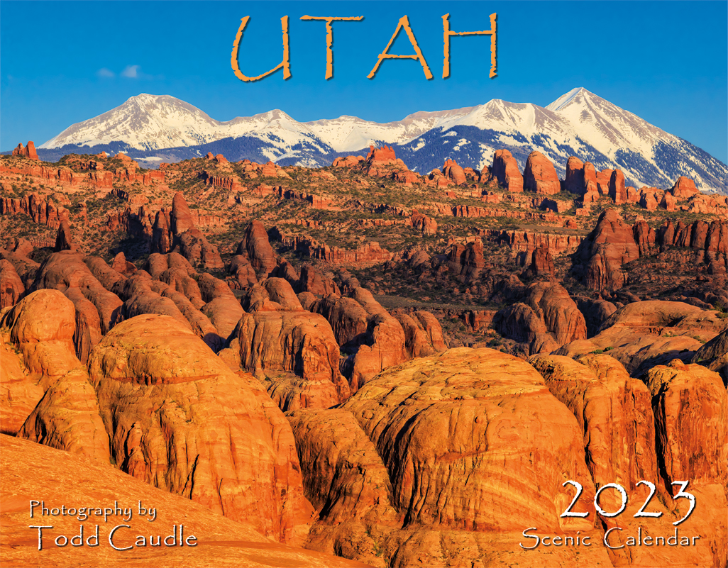 Utah 2023 Wall Calendar Skyline Press